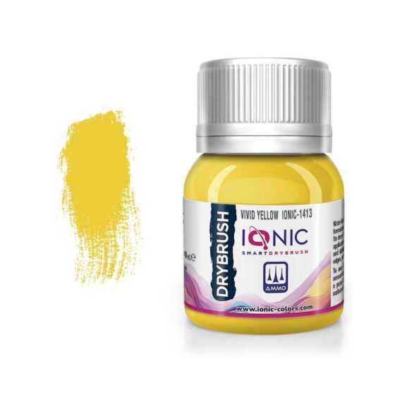 Ammo Ionic Drybrush Vivid Yellow (IONIC-1413) Ammo Ionic Drybrush Vivid Yellow (IONIC-1413)