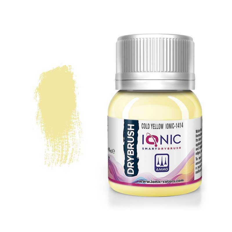 Ammo Ionic Drybrush Cold Yellow (IONIC-1414)