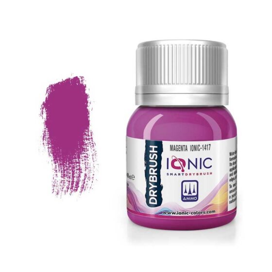 Ammo Ionic Drybrush Magenta (IONIC-1417) Ammo Ionic Drybrush Magenta (IONIC-1417)