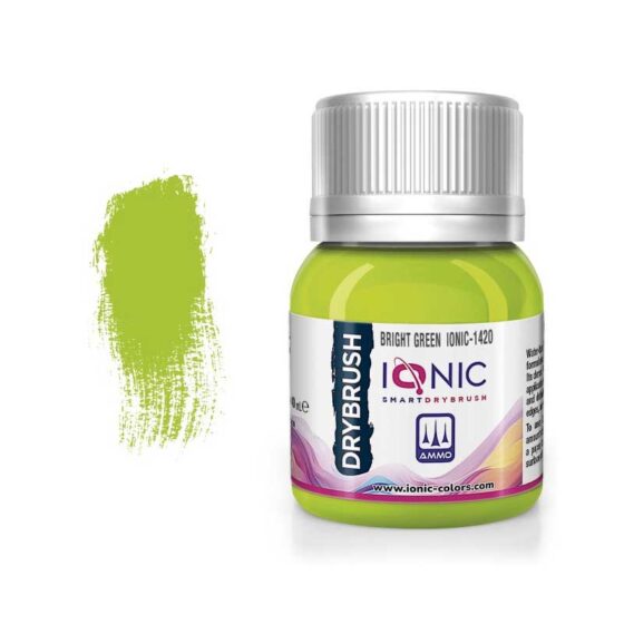 Ammo Ionic Drybrush Bright Green (IONIC-1420) Ammo Ionic Drybrush Bright Green (IONIC-1420)