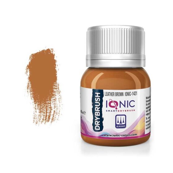 Ammo Ionic Drybrush Leather Brown (IONIC-1421) Ammo Ionic Drybrush Leather Brown (IONIC-1421)