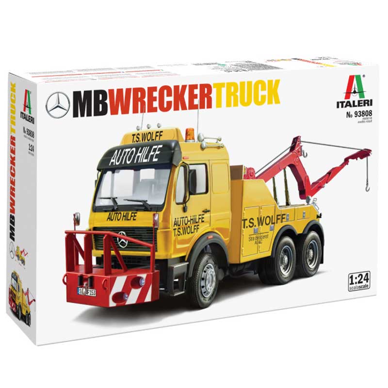 Italeri Mercedes-Benz Wrecker Truck (1/24) 93808