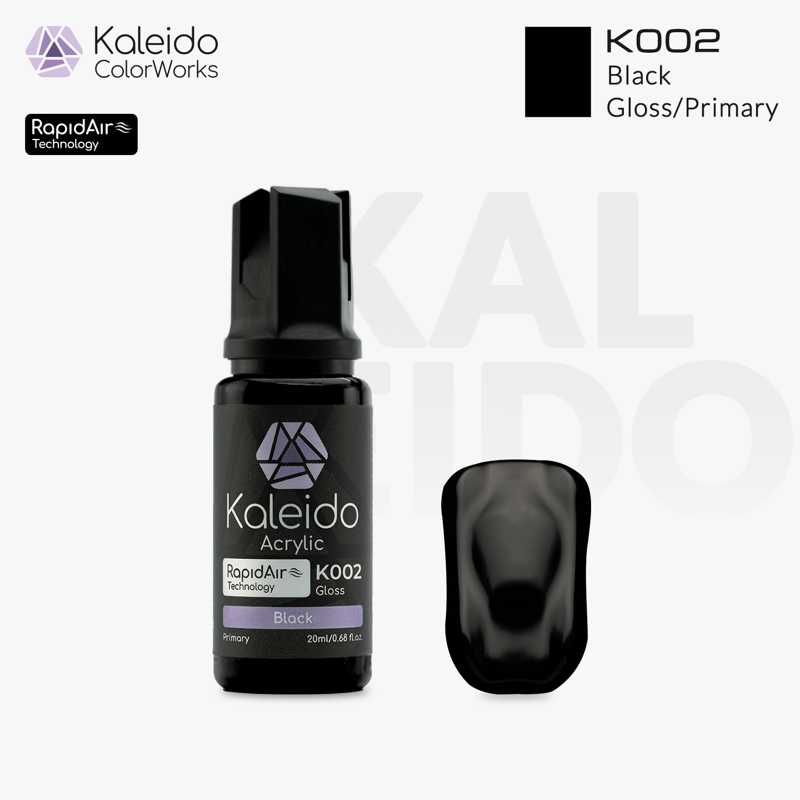 Kaleido Black Gloss (20ml) K002