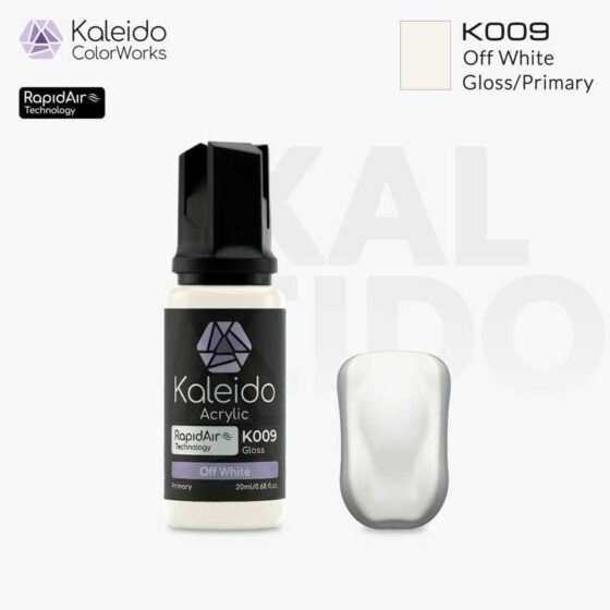 Kaleido Off White Gloss (20ml) K009 Kaleido Off White Gloss (20ml) K009