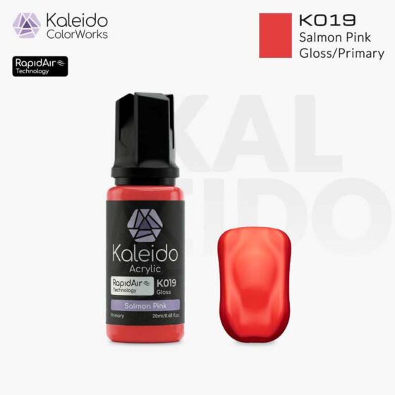 Kaleido Salmon Pink Gloss (20ml) K019 Kaleido Salmon Pink Gloss (20ml) K019