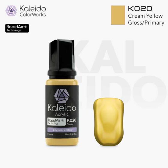 Kaleido Cream Yellow Gloss (20ml) K020 Kaleido Cream Yellow Gloss (20ml) K020