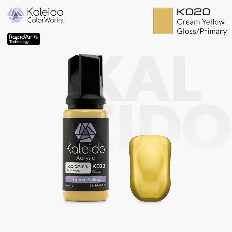 Kaleido Cream Yellow Gloss (20ml) K020