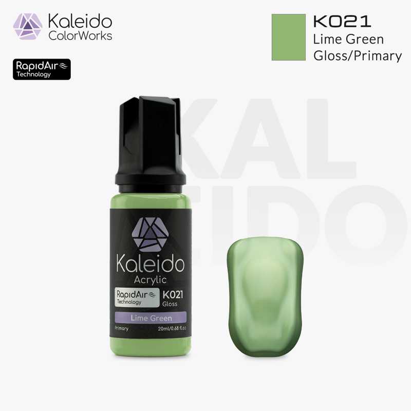 Kaleido Lime Green Gloss (20ml) K021