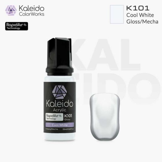 Kaleido Cool White Gloss (20ml) K101 Kaleido Cool White Gloss (20ml) K101