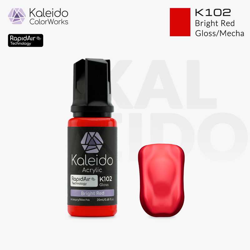 Kaleido Bright Red Gloss (20ml) K102