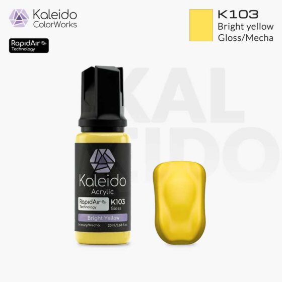 Kaleido Bright Yellow Gloss (20ml) K103 Kaleido Bright Yellow Gloss (20ml) K103
