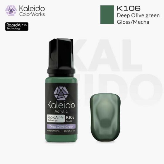 Kaleido Deep Olive Green Gloss (20ml) K106 Kaleido Deep Olive Green Gloss (20ml) K106