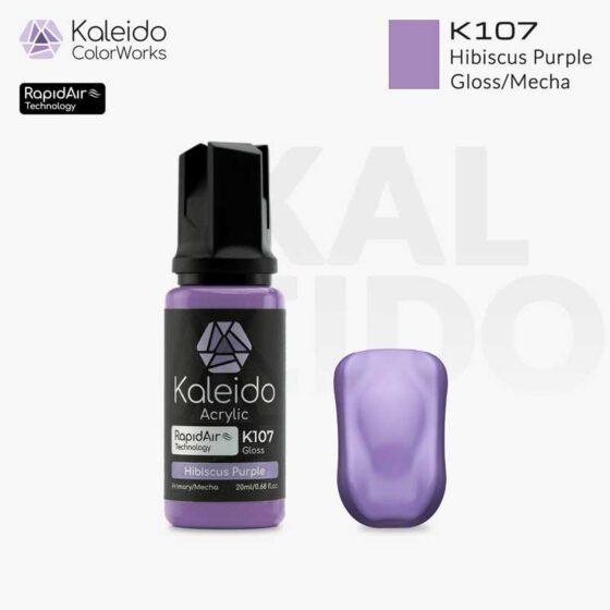 Kaleido Hibiscus Purple Gloss (20ml) K107 Kaleido Hibiscus Purple Gloss (20ml) K107