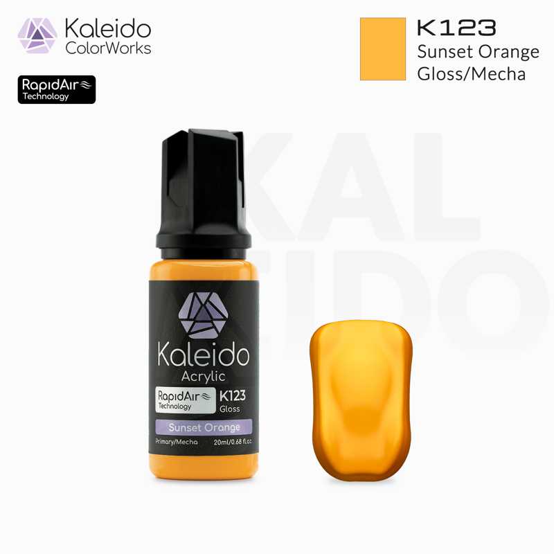 Kaleido Sunset Orange Gloss (20ml) K123