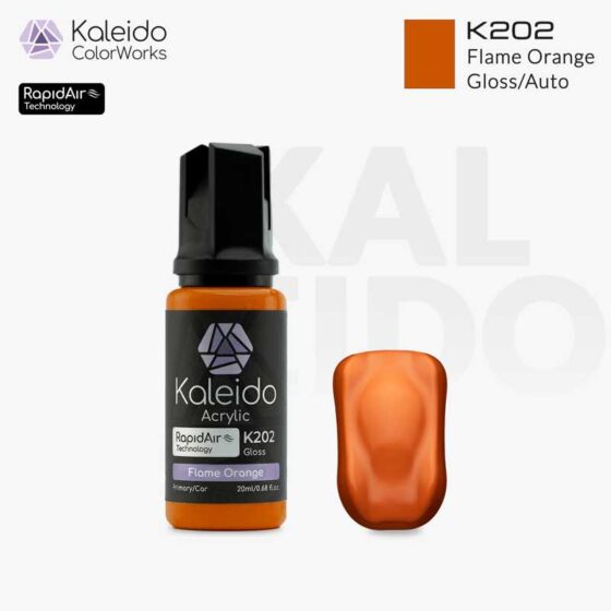 Kaleido Flame Orange Gloss (20ml) K202 Kaleido Flame Orange Gloss (20ml) K202
