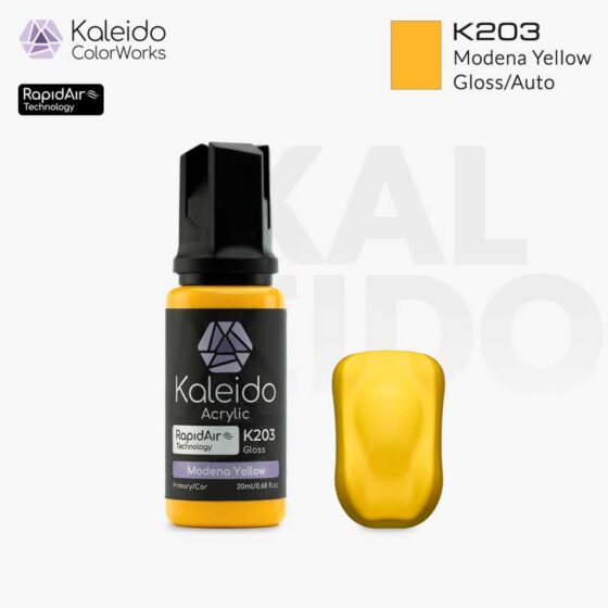 Kaleido Modena Yellow Gloss (20ml) K203 Kaleido Modena Yellow Gloss (20ml) K203