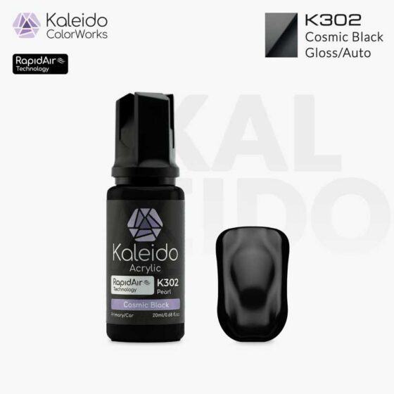 Kaleido Cosmic Black Gloss/Pearl (20ml) K302 Kaleido Cosmic Black Gloss/Pearl (20ml) K302