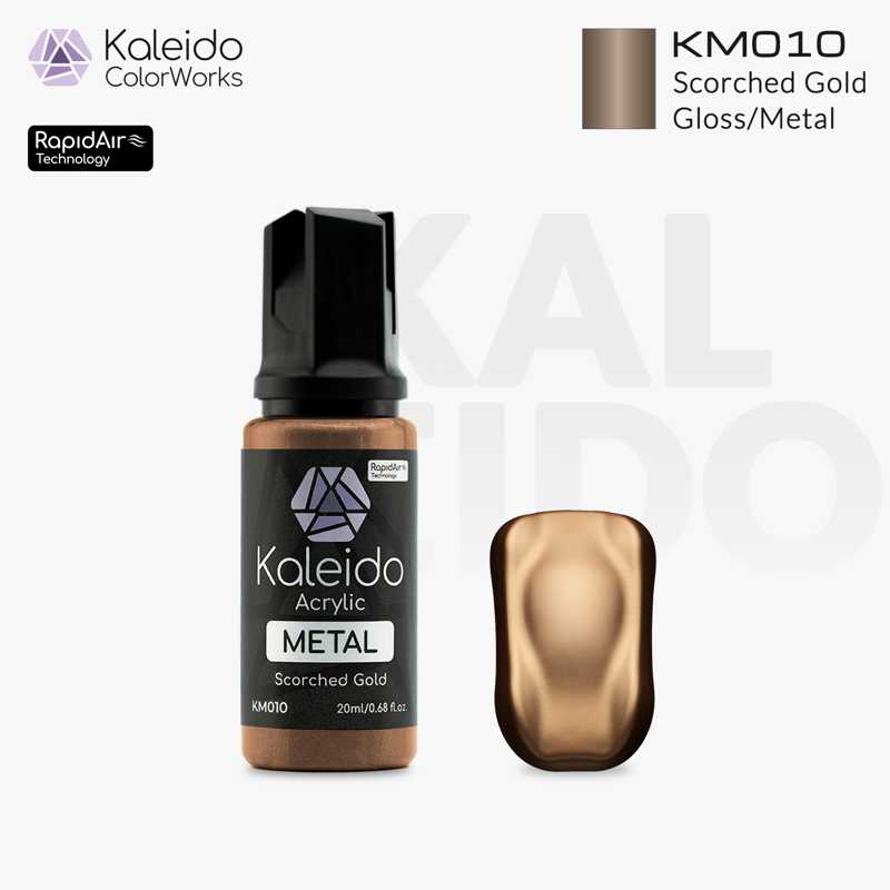 Kaleido Scorched Gold Metallic (20ml) KM010