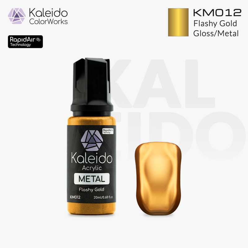 Kaleido Flashy Gold Metallic (20ml) KM012