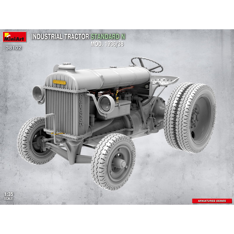 Alternative view of MiniArt Industrial Tractor Standard N 1936/38 (1/35) 38102