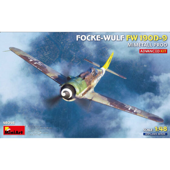 MiniArt Fw 190D-9 Mimetall Advanced (1/48) 48048 MiniArt Fw 190D-9 Mimetall Advanced (1/48) 48048