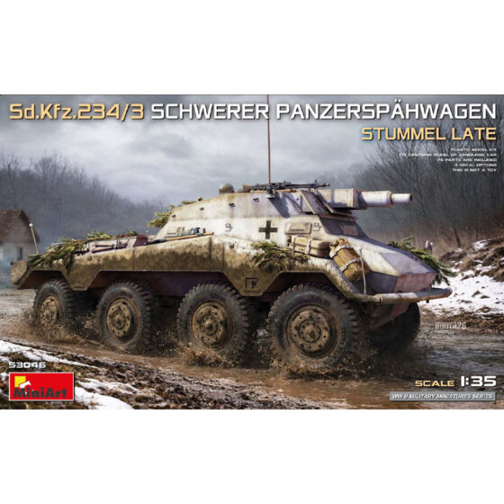 MiniArt Sd.Kfz.234/3 Stummel Late (1/35) 53046 MiniArt Sd.Kfz.234/3 Stummel Late (1/35) 53046
