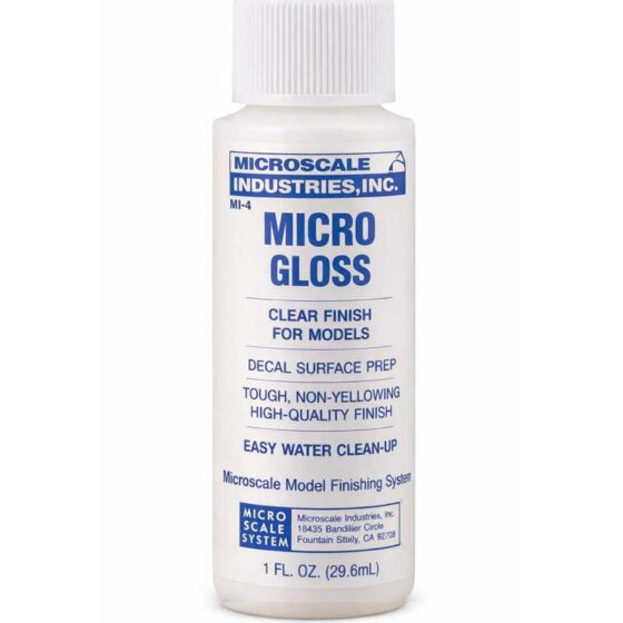 Microscale Micro Coat Gloss Clear (1oz) MI-4 Microscale Micro Coat Gloss Clear (1oz) MI-4