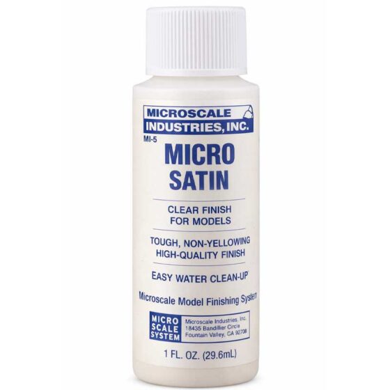 Microscale Micro Coat Satin Clear (1oz) MI-5 Microscale Micro Coat Satin Clear (1oz) MI-5