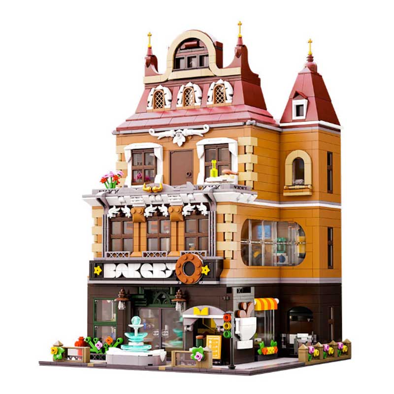 Alternative view of Pantasy Bakery 4-Storey Building (2663pcs) PA85013