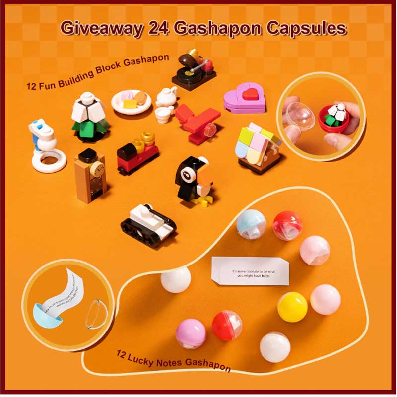 Pantasy Retro Gumball Machine (936pcs) PA85016 - Image 6