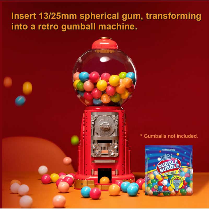Pantasy Retro Gumball Machine (936pcs) PA85016 - Image 7