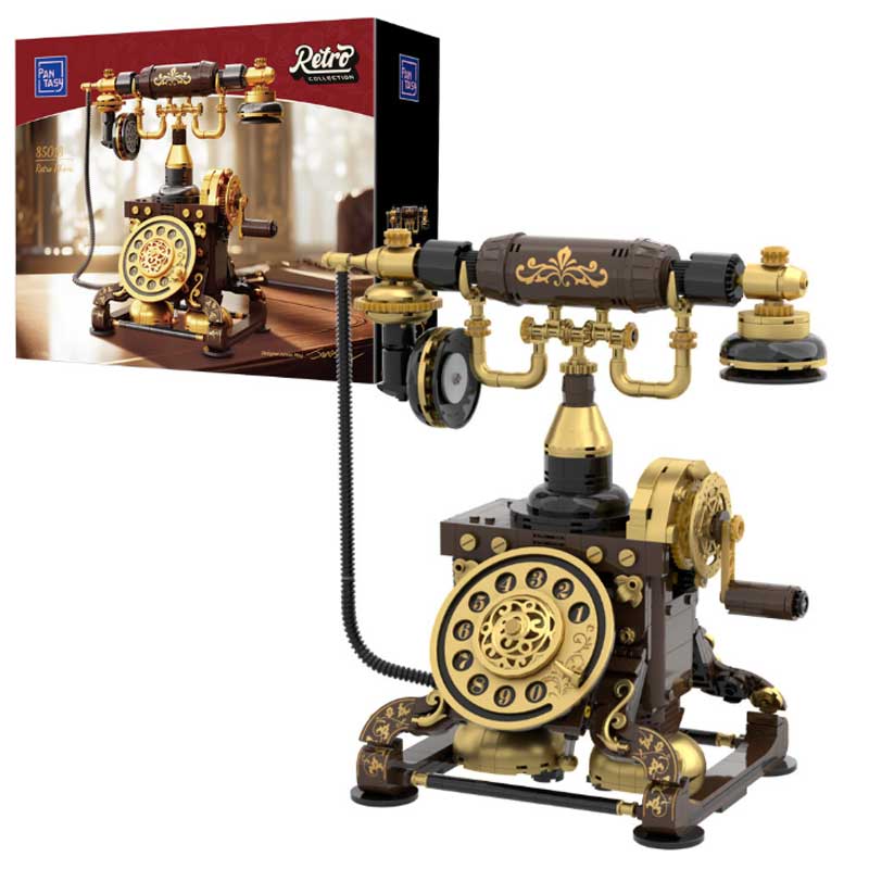 Pantasy Retro Rotary Telephone (766pcs) PA85018 Pantasy Retro Rotary Telephone (766pcs) PA85018