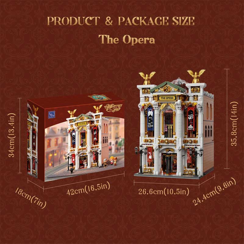 Pantasy The Opera Building (3518pcs) PA85019 - Image 13