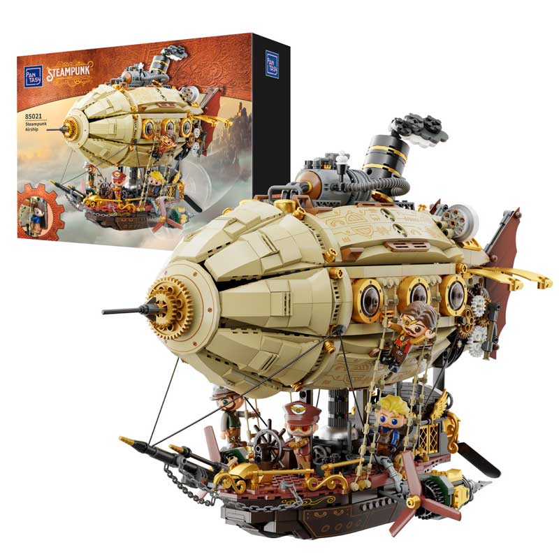 Pantasy Steampunk Airship (1949pcs) PA85021 Pantasy Steampunk Airship (1949pcs) PA85021