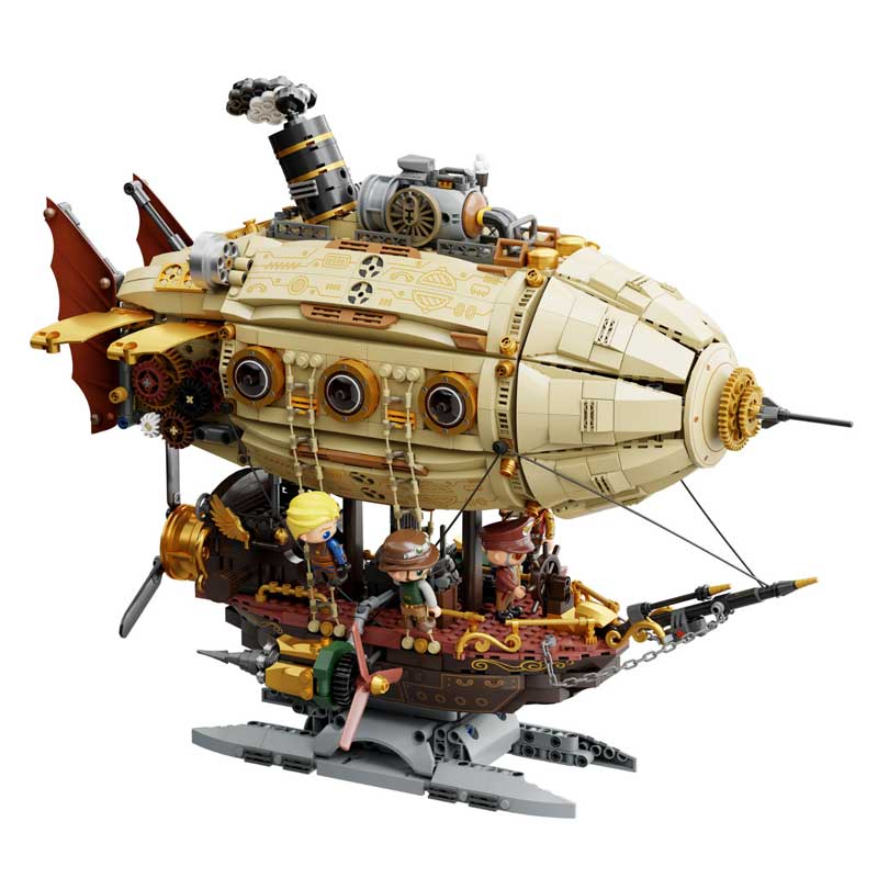 Pantasy Steampunk Airship (1949pcs) PA85021 - Image 4