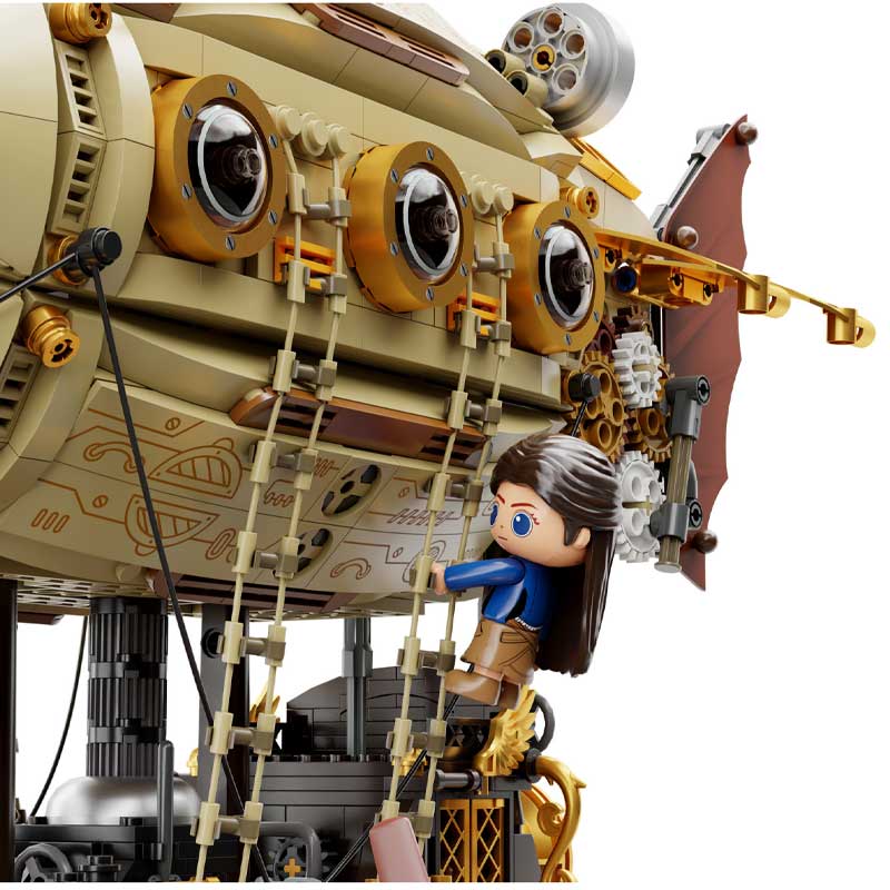 Pantasy Steampunk Airship (1949pcs) PA85021 - Image 6