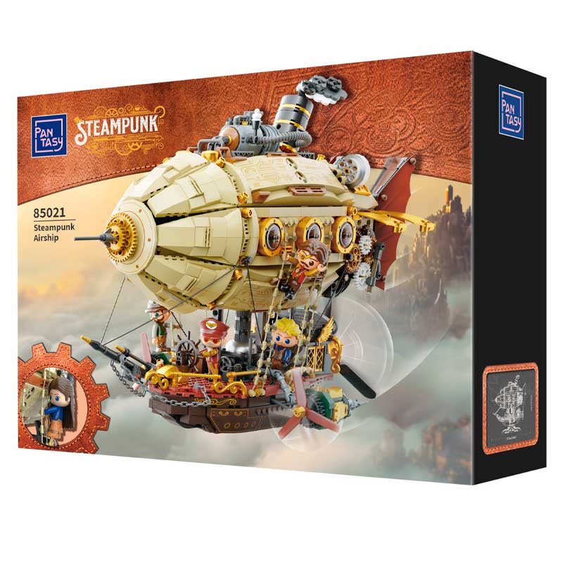 Pantasy Steampunk Airship (1949pcs) PA85021 - Image 7