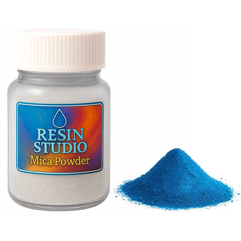 Brilliant Blue Mica Powder