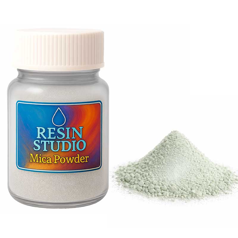 Light Green Mica Powder