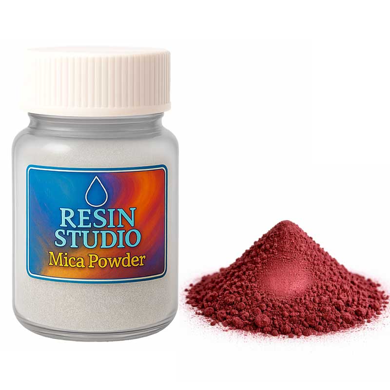 Ruby Red Mica Powder