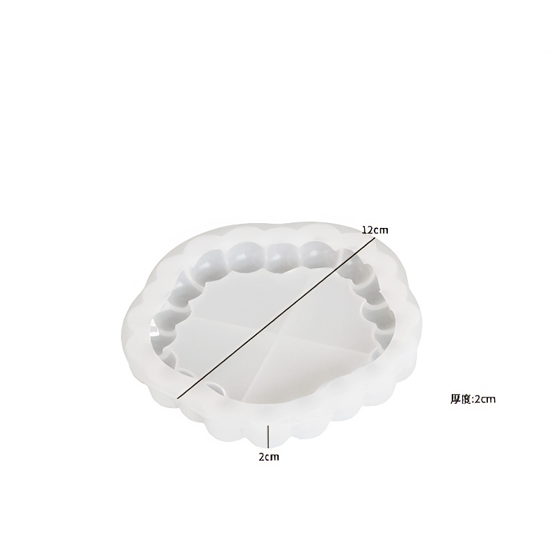 Round Jewellery Tray Silicone Mould