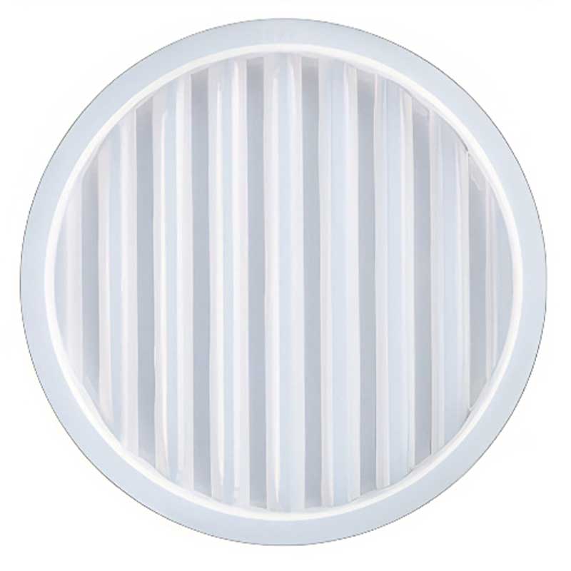 Round Ribbed Tray Silicone Mould Round Ribbed Tray Silicone Mould