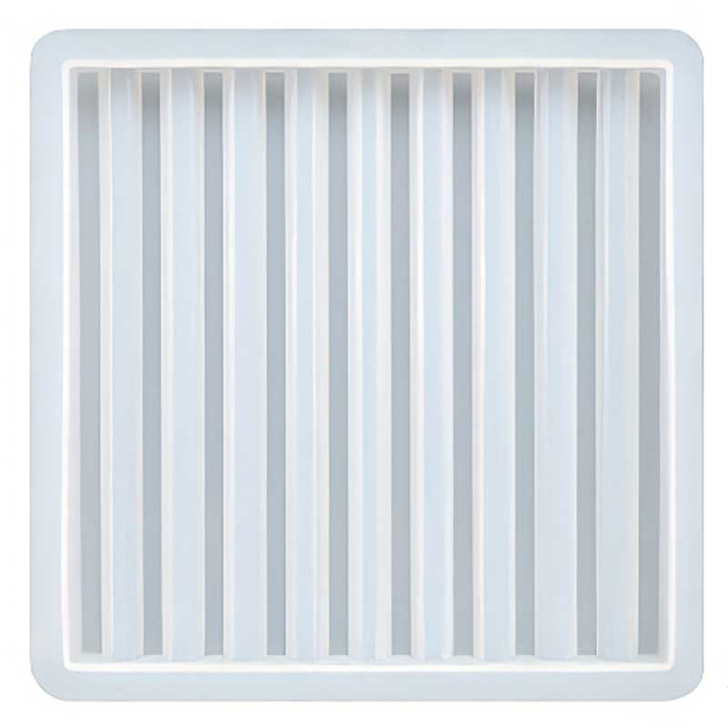 Square Ribbed Tray Silicone Mould Square Ribbed Tray Silicone Mould