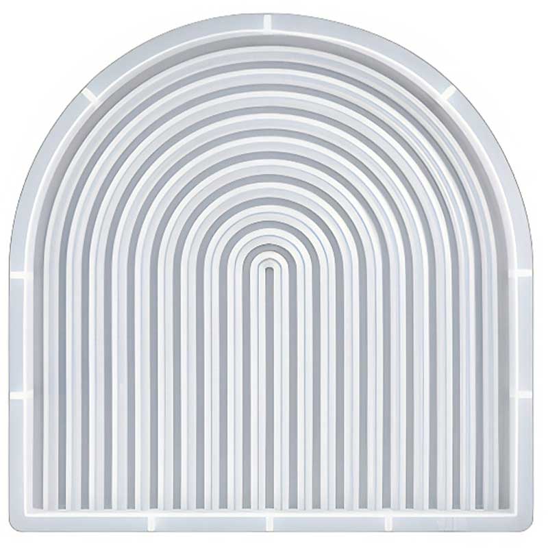 Arched Ribbed Tray Silicone Mould (236mm) Arched Ribbed Tray Silicone Mould (236mm)