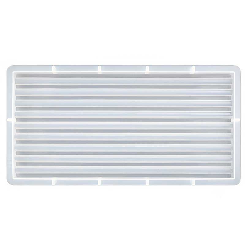 Rectangular Ribbed Tray Silicone Mould (258mm x 130mm) Rectangular Ribbed Tray Silicone Mould (258mm x 130mm)