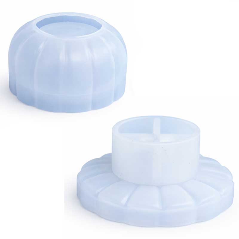 Ribbed Round Container Silicone Mould Ribbed Round Container Silicone Mould