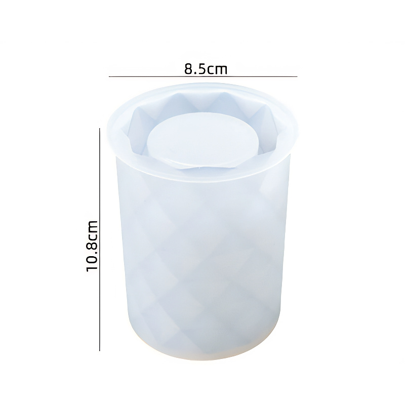 Diamond Texture Cup Silicone Mould (85mm x 108mm)