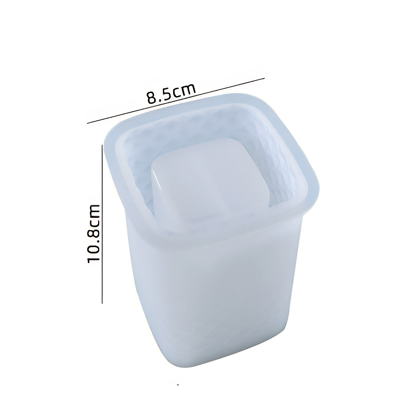 Square Cup Silicone Mould (85mm x 108mm)