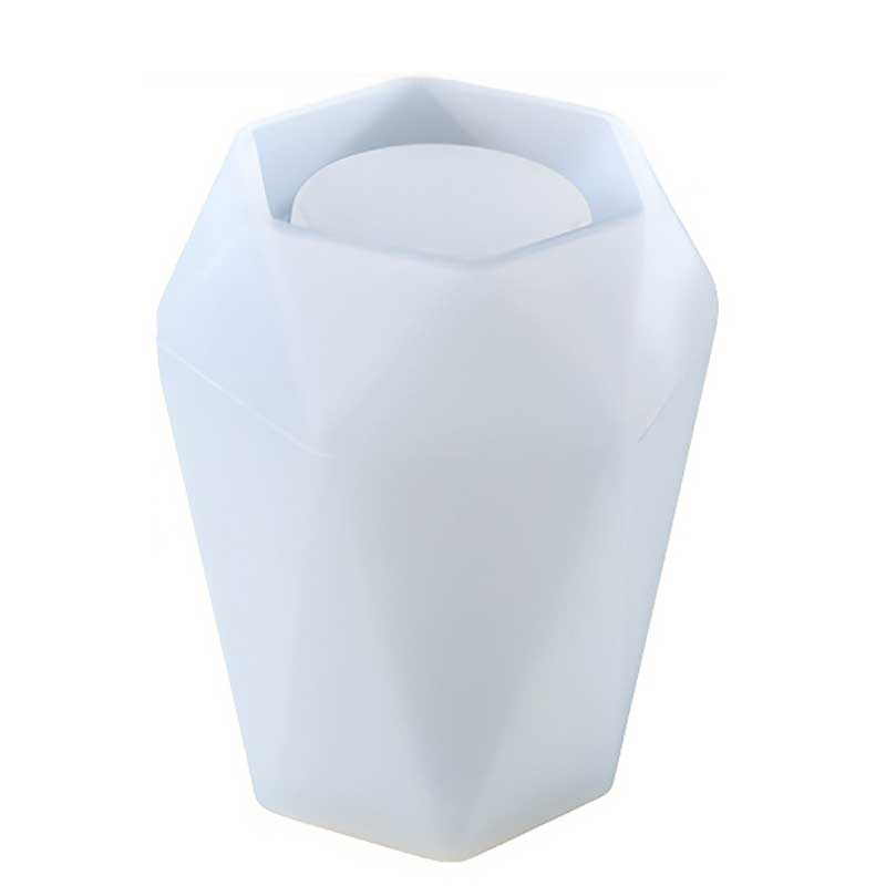 Geometric Faceted Pot Silicone Mould (85mm x 102mm) Geometric Faceted Pot Silicone Mould (85mm x 102mm)