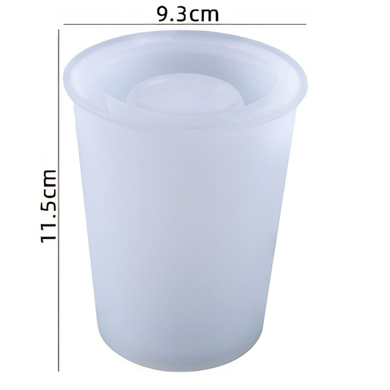 Tall Cylinder Pot Silicone Mould (93mm x 115mm)